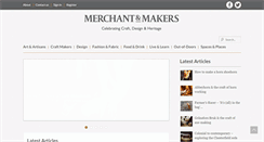 Desktop Screenshot of merchantandmakers.com